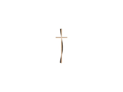 [ST-SK-62612] Grabkreuz freistehend, Bronze, 50×16 cm oder 70×22 cm
