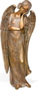 Bronze Engel für Grabmal, 71×30×23 cm