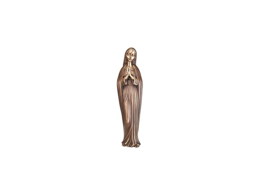 [ST-SK-85122] Bronzová Madona na náhrobek, 40×10 cm nebo 62×17 cm