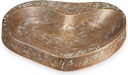 Bronzová vtáčia kúpeľňa na náhrobok, 15×12 cm