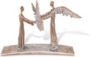 Bronze Engel für Grabmal, 26×38 cm