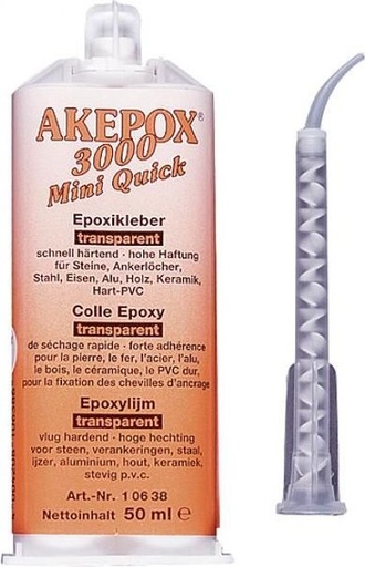 [ST-SK-90201] Dvojzložkové lepidlo na náhrobok, 50 ml kartuša s miešadlom