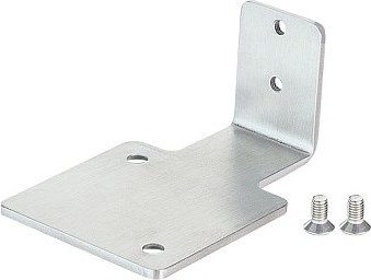 Edelstahl Wandhalter für Grabmal, 4×6×9 cm