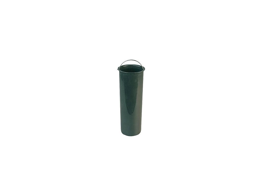 Plastik-Grabvase mit Rand und Griff, 19,8–27 cm