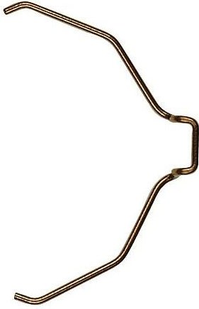 Drôtená pružina na lampáš, bronz/hliník, 1,2–1,4 mm