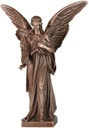 Bronzový anjel na náhrobok, 15–155 cm