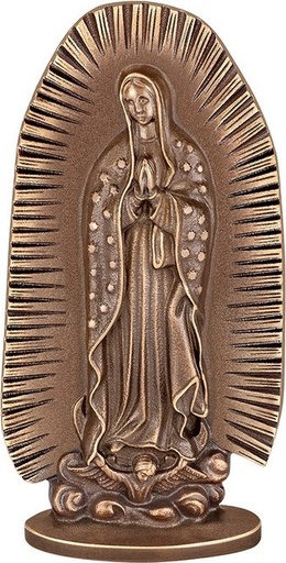 [ST-SK-HEILFIG03] Bronzová Madona Guadalupská na náhrobek, 15–61 cm