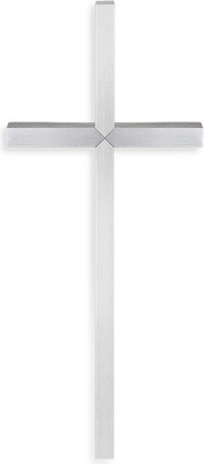 [ST-SK-KREUZ16] Náhrobný kríž z nehrdzavejúcej ocele, 20×8 cm alebo 40×16 cm