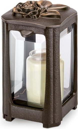[ST-SK-LAT05] Náhrobní lucerna z bronzu, 18–25 cm
