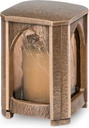 Náhrobní lucerna z bronzu, 17–25 cm