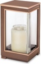 Náhrobný lampáš z bronzu, 18,5–28 cm