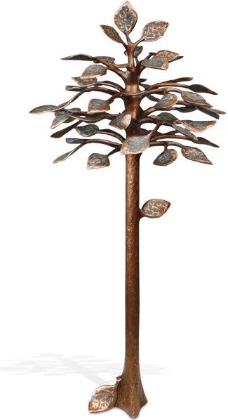 Bronzový strom života na náhrobek, výška 60–80 cm