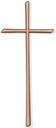 Náhrobný kríž Scriptura z bronzu, 8–50 cm