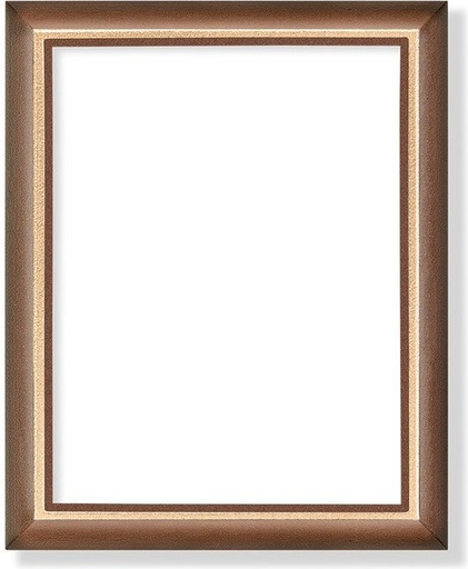 [ST-SK-SYM31] Fotorámeček Meandra na náhrobek, bronz, 9×7 až 16×12 cm