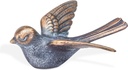 Bronzový vtáčik na náhrobok, rôzne prevedenie, 3–5 cm