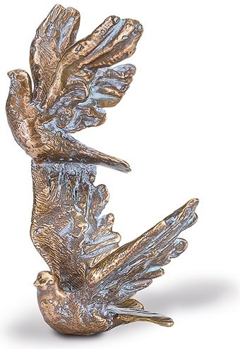 [ST-SK-TIER09] Bronze-Statue von Vögeln für Grabmal, 5–11 cm