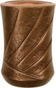 Nástenná váza na náhrobok, bronz, výška 11 alebo 20 cm