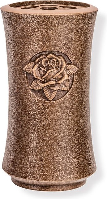 Nástenná váza na náhrobok, bronz, výška 11 alebo 20 cm
