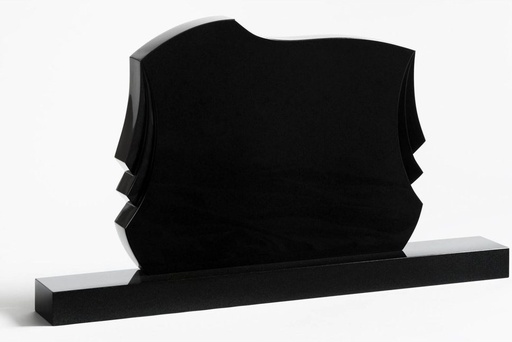 [MG-POMNIK-NA-DH-TVAR-C-27] Nápisová doska č. 27 veľká - Black Granite