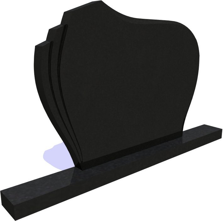 Inschriftplatte Nr. 30 groß – Black