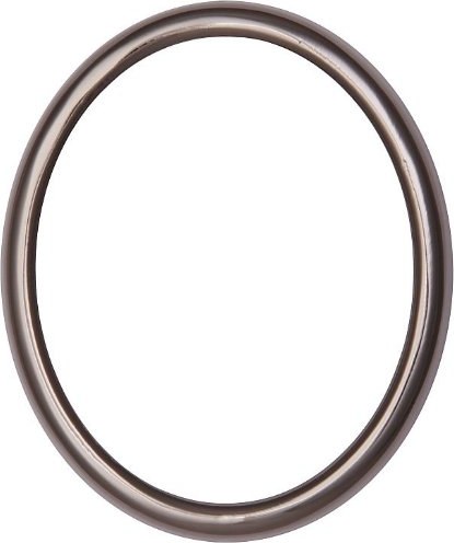 Rámik oválny čierne zlato