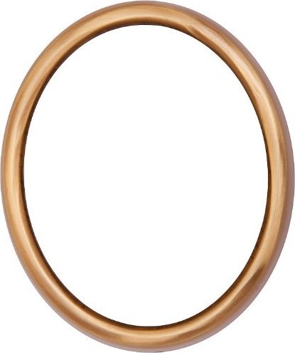 [A3973/11X] Rahmen oval Bronze (11x15 cm)