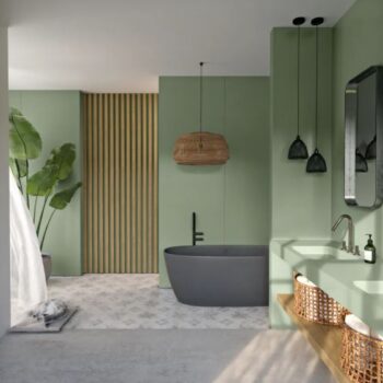 Silestone Posidonia Green - Sunlit Days