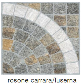 rosone carrara luserna